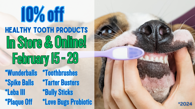 February SALE at Pet Grocer - Give your Pet a Healthy Mouth