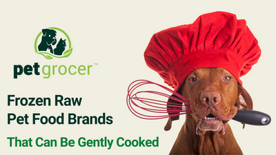 Raw Pet Foods that Can Be Gently Cooked