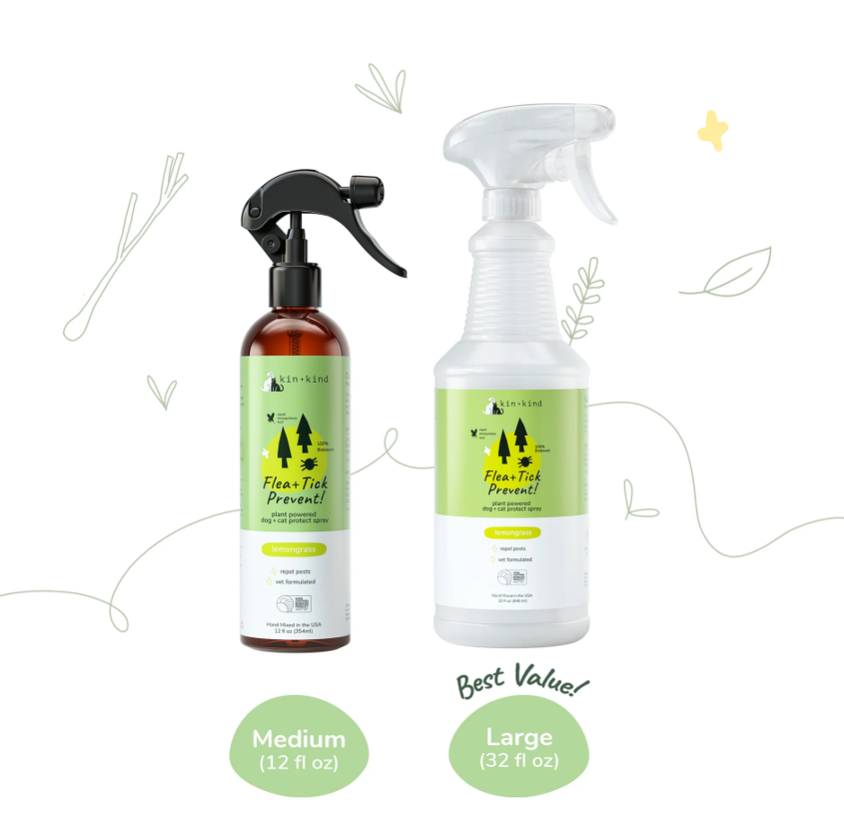 Kin and kind flea and tick spray online